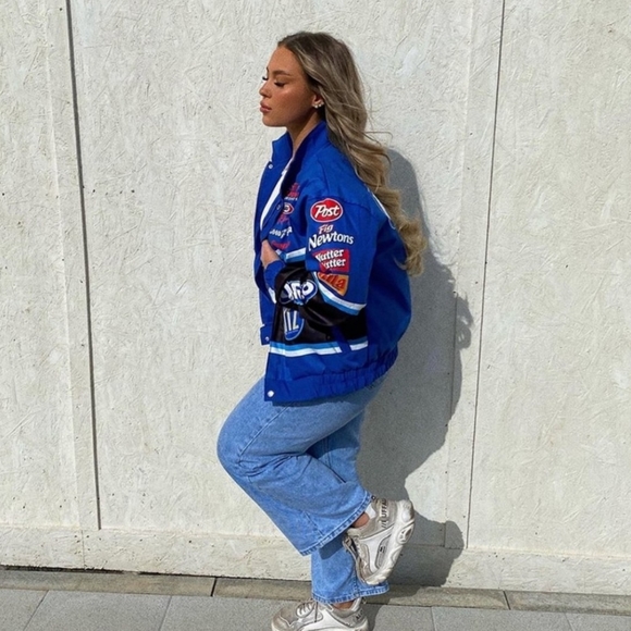 Lightweight Zip-Up OREO Racing Style Jacket - Picture 4 of 8